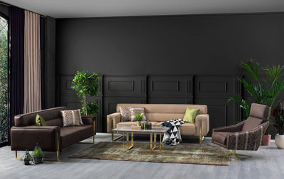 BENZ SOFA SET 3+3+1