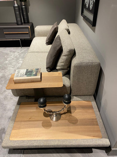 CASA 3 SEATER SOFA WOOD