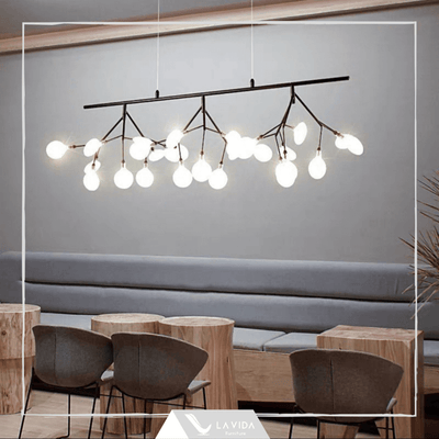 9801-27 CEILING LAMP BLACK