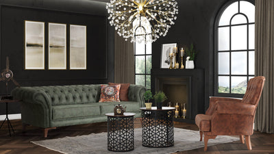 EWALA SOFA SET 3+3+1