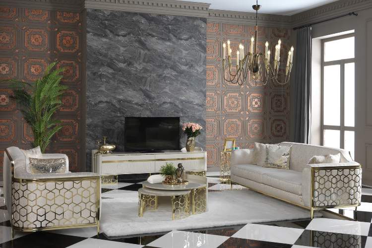 Interior Design Luxury Fendi FENDI TV UNIT La Vida Furniture Interior