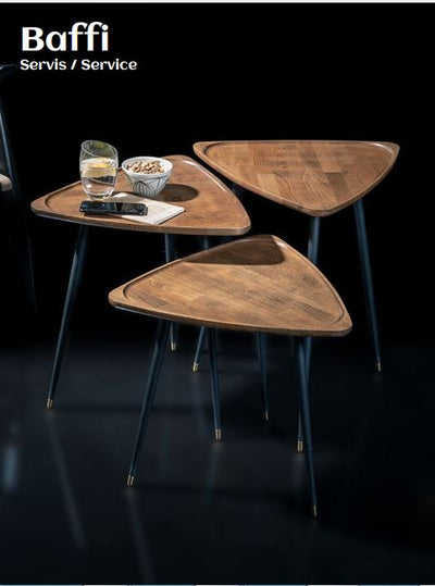 BAFFI COFFEE TABLE SET OF 3