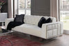 TURKISH MADE - PRIZMA SILVER 3 SEATER SOFA