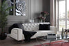 TURKISH MADE - PRIZMA SILVER 3 SEATER SOFA