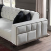 TURKISH MADE - PRIZMA SILVER 3 SEATER SOFA