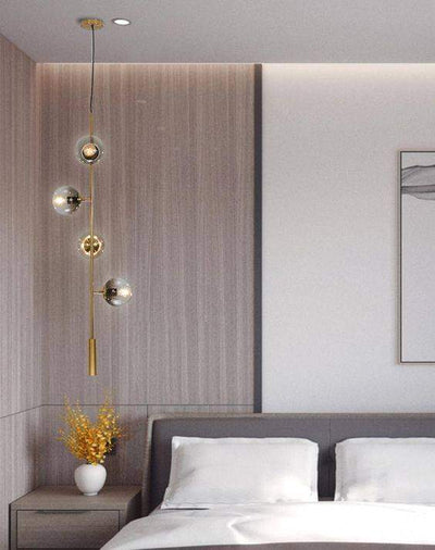 THREAD PLUS CEILING LAMP GOLD