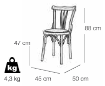 TONET DINING CHAIR (S3)