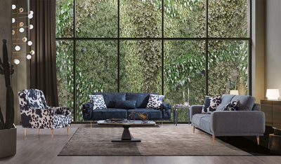 CADILLAC SOFA SET 3+3+1