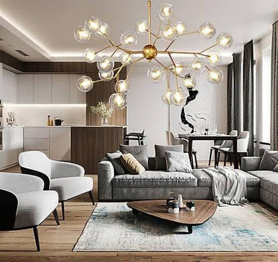 9801-36 CEILING LAMP (GOLD)