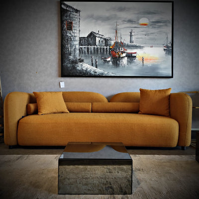 FOREVER SIDE TABLE (TENTED MIRROR)