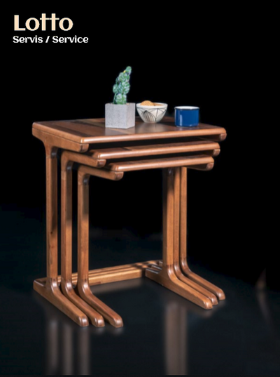 lotto coffee table set of 3