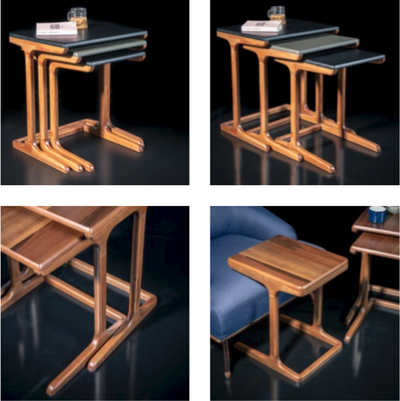 lotto coffee table set of 3