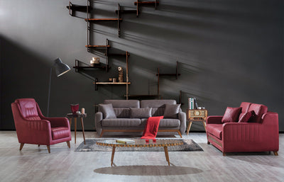 MUMBAI SOFA SET 3+3+1, La Vida Furniture