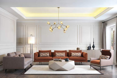 VITTORIA SOFA SET 4+3+1